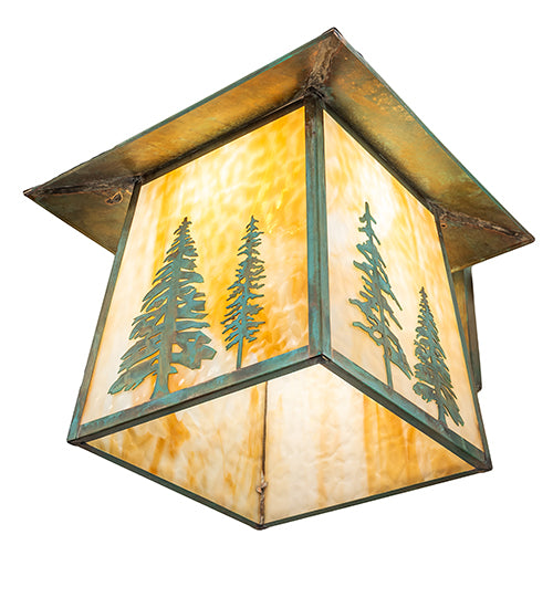 18" Wide Stillwater Tall Pines Wall Sconce