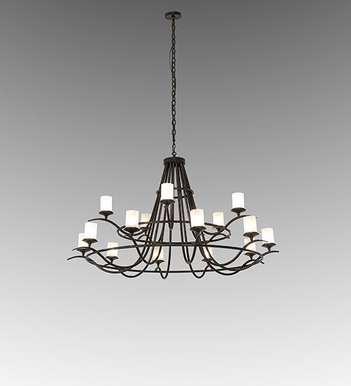 78" Wide Octavia 15 Light Chandelier