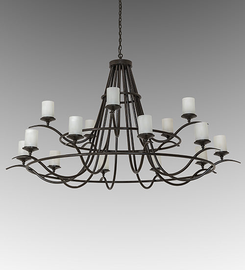 78" Wide Octavia 15 Light Chandelier