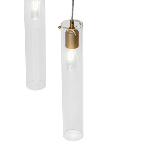 36" Wide Cilindro 18 Light Cascading Pendant