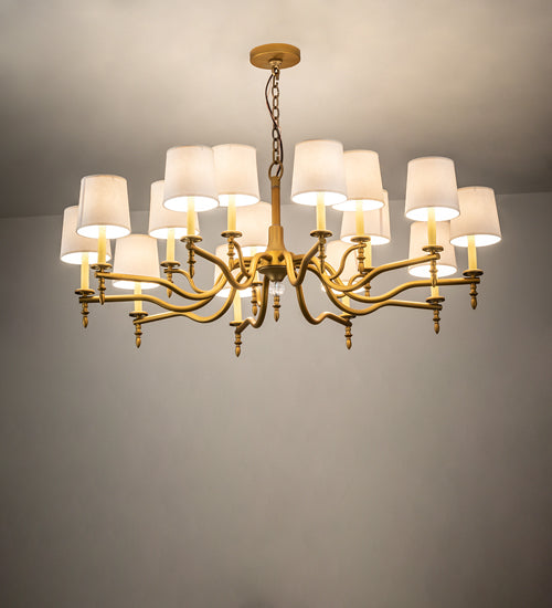 52" Wide Toby 15 Light Chandelier