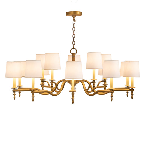 52" Wide Toby 15 Light Chandelier