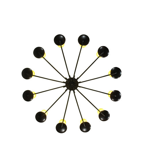 54" Wide Atria 12 Light Chandelier