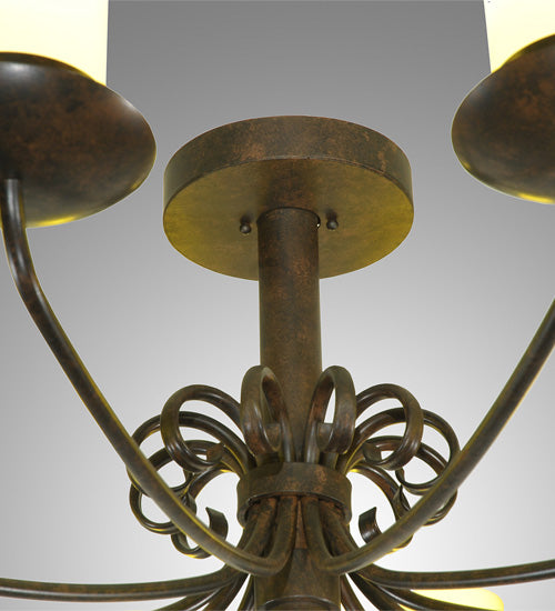 54" Wide Atria 12 Light Chandelier