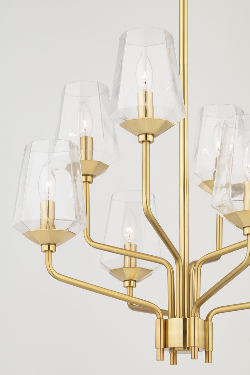 Kayla Chandelier - Old Bronze