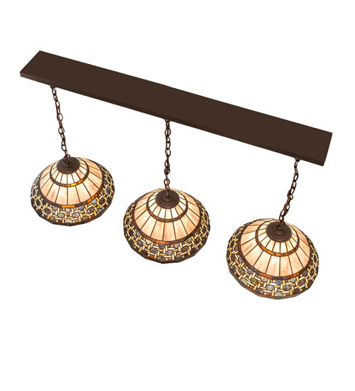 48" Long Ilona 3 Light Island Pendant