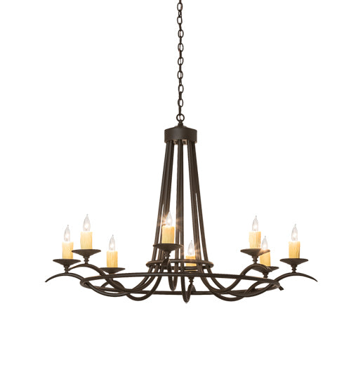 48" Wide Octavia 8 Light Chandelier