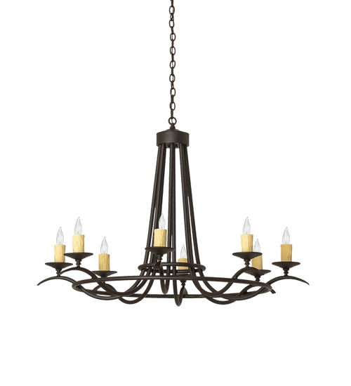 48" Wide Octavia 8 Light Chandelier