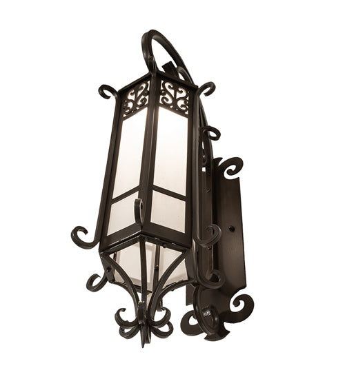 12" Wide Caprice Lantern Wall Sconce