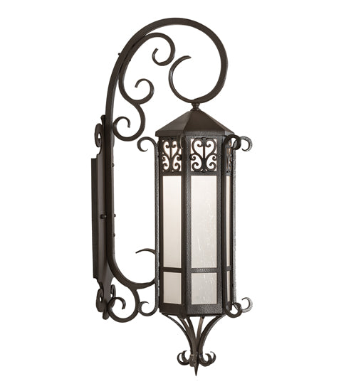 12" Wide Caprice Lantern Wall Sconce