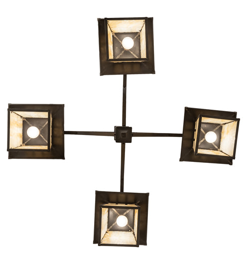 47" Wide Stillwater 4 Light Chandelier