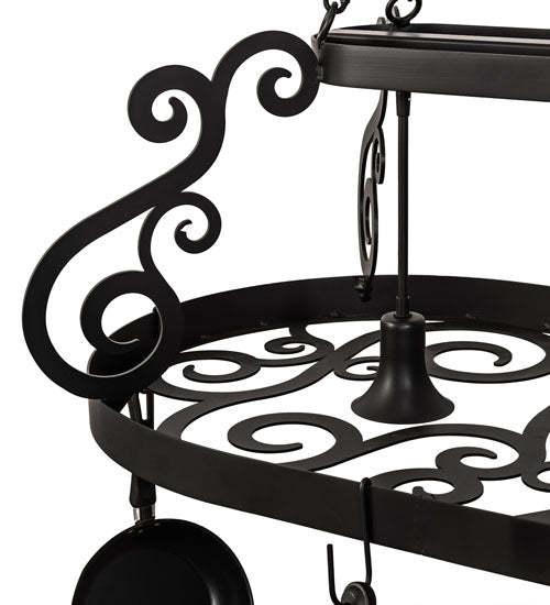 48" Long Neo 3 Light Pot Rack