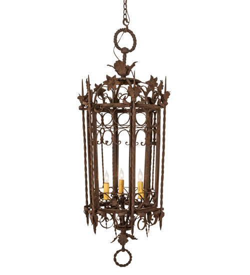 28" Wide Gordes 3 Light Chandelier