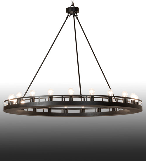 60" Wide Barbury 20 Light Chandelier