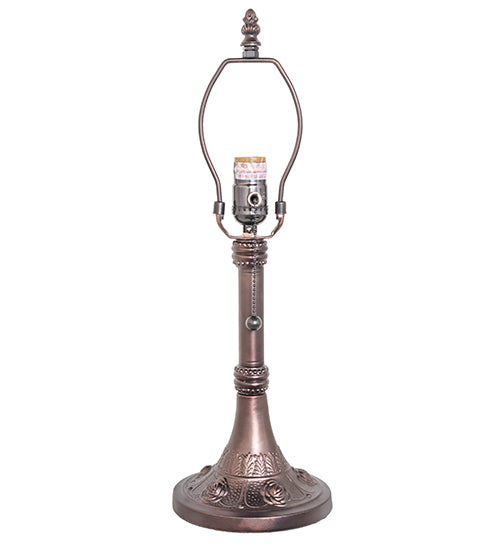 17" High Renaissance Rose Accent Lamp