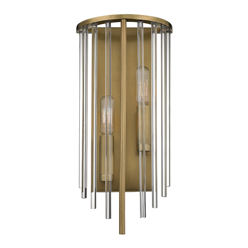 Lewis Wall Sconce - Aged Brass