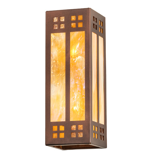 5" Wide Prairie Loft Wall Sconce