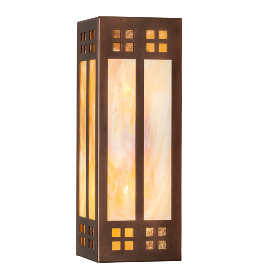 5" Wide Prairie Loft Wall Sconce