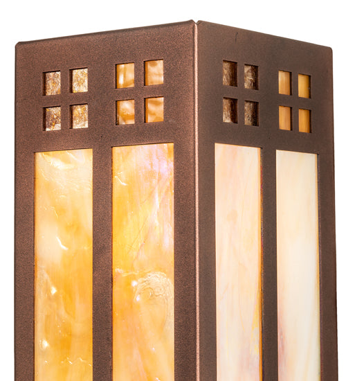 5" Wide Prairie Loft Wall Sconce