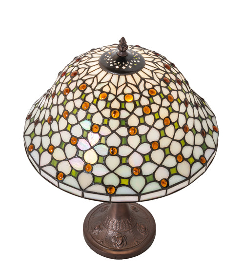 19" High Diamond & Jewel Table Lamp