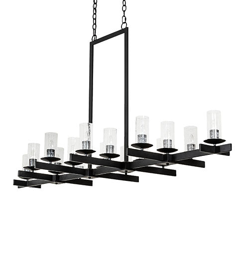 72" Long Dante 16 Light Chandelier