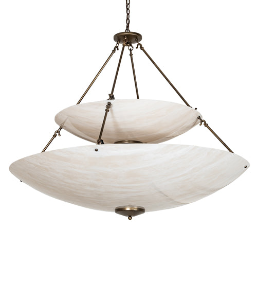 56" Wide Cypola Two Tier Inverted Pendant