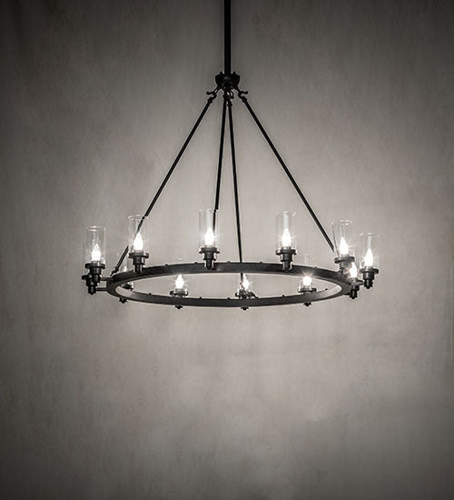 46" Wide Loxley Cayuga 12 Light Chandelier