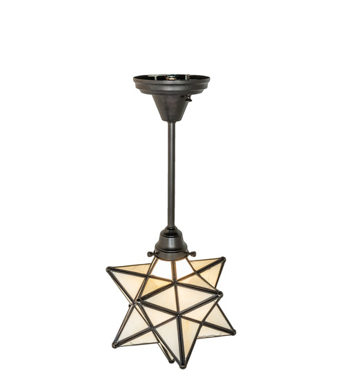 12" Wide Moravian Star Pendant