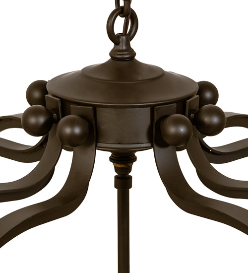 33" Wide Citadel 10 Light Pendant