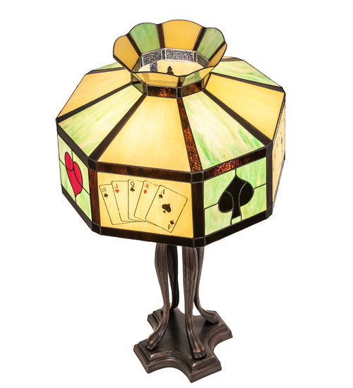 32.5" High Poker Face Table Lamp