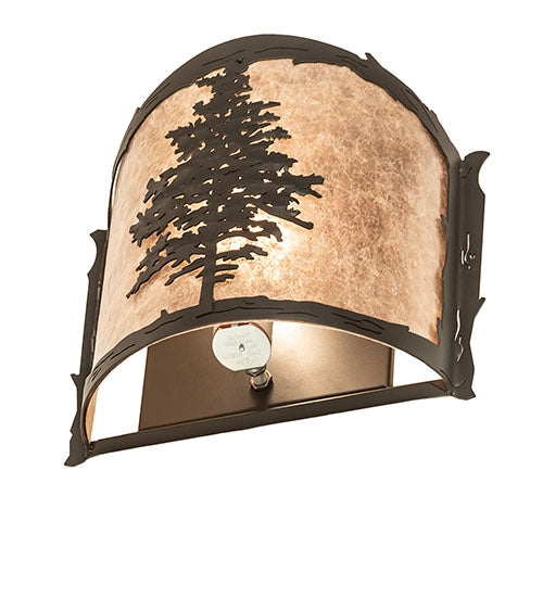 12" Wide Tamarack Wall Sconce