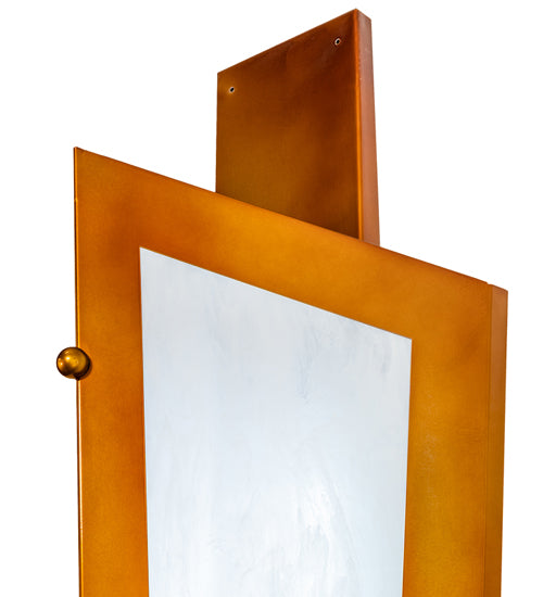 20" Wide Deep Polaris Wall Sconce