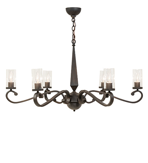 42" Wide Muirfield 6 Light Chandelier