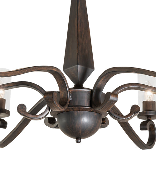 42" Wide Muirfield 6 Light Chandelier