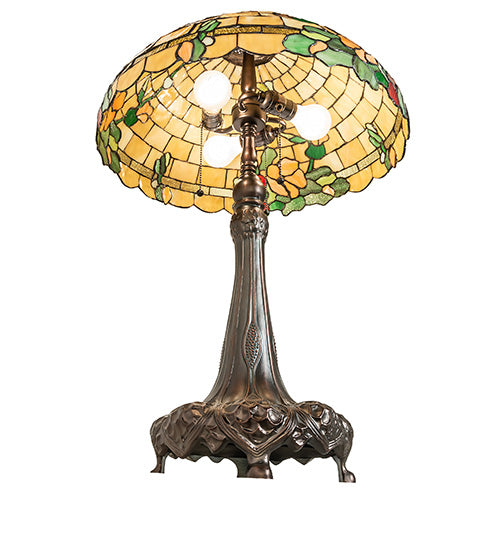 31" High Duffner & Kimberly Hollyhock Table Lamp