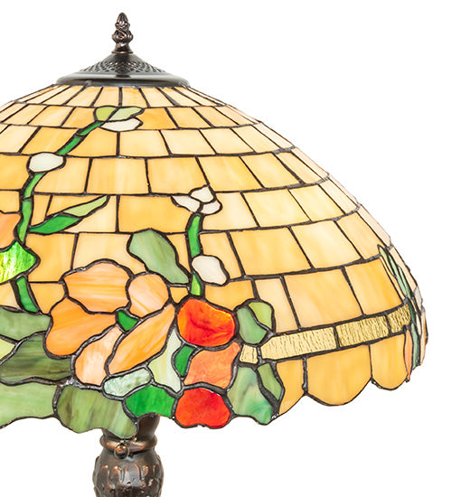 31" High Duffner & Kimberly Hollyhock Table Lamp