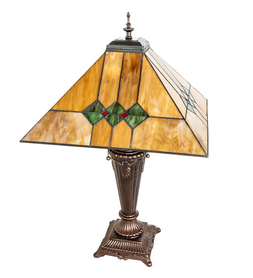 26" High Martini Mission Table Lamp