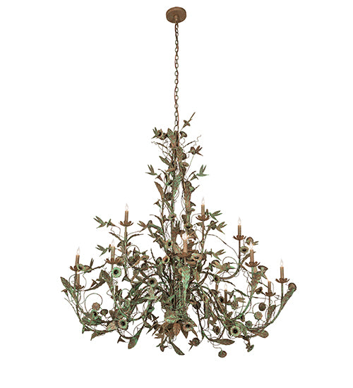 60" Wide Le Printemps 15 Light Chandelier