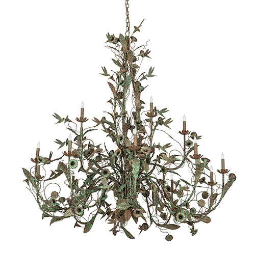 60" Wide Le Printemps 15 Light Chandelier