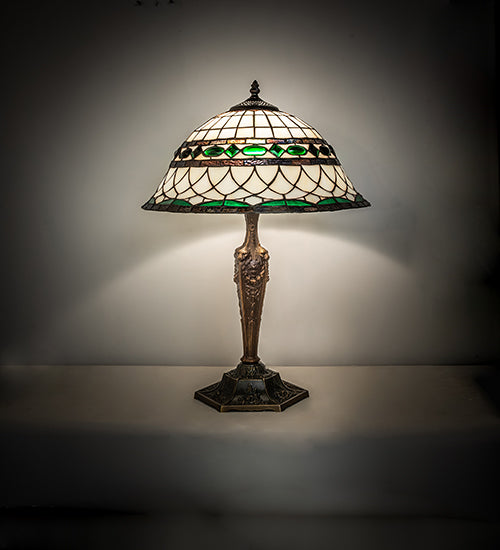 23" High Tiffany Roman Table Lamp