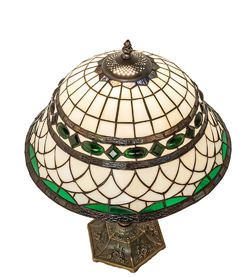 23" High Tiffany Roman Table Lamp