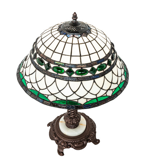 23" High Tiffany Roman Table Lamp