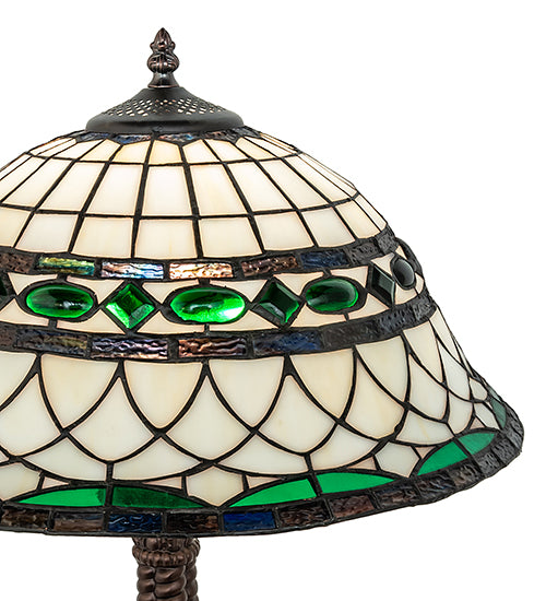 23" High Tiffany Roman Table Lamp