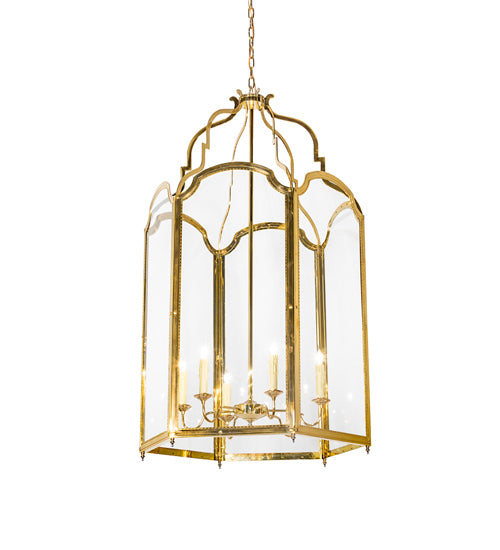 36" Wide Ouro 6 Light Pendant