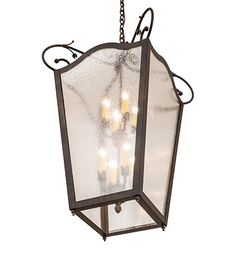 20" Square Tessa 8 Light Pendant