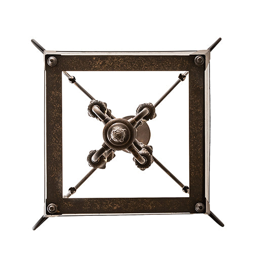 20" Square Tessa 8 Light Pendant