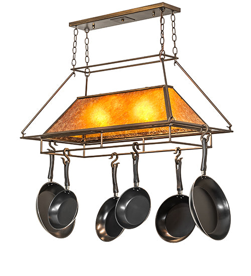 39" Long Mission Prime Pot Rack