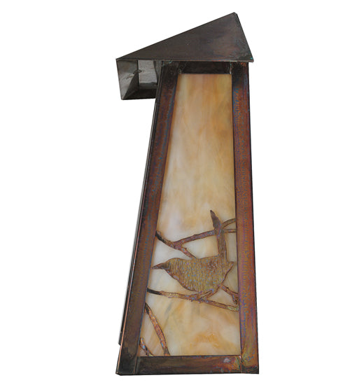 9" Wide Stillwater Song Bird Wall Sconce