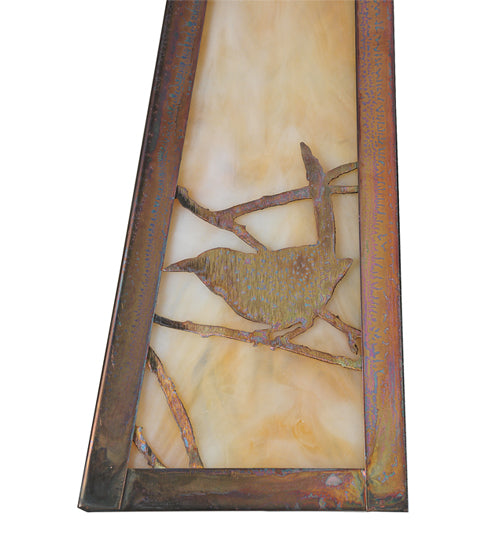 9" Wide Stillwater Song Bird Wall Sconce