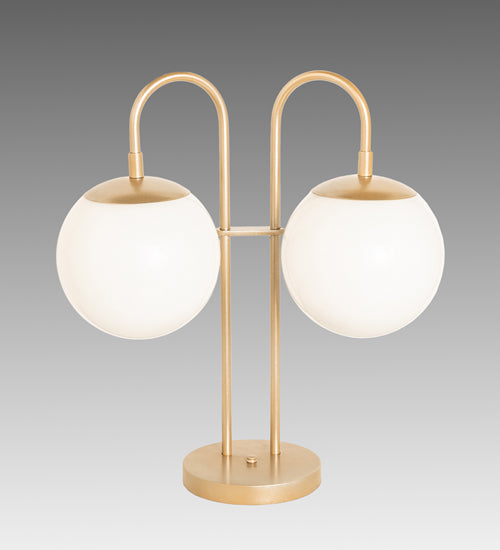 21" High Bola Deux 2 Light Table Lamp